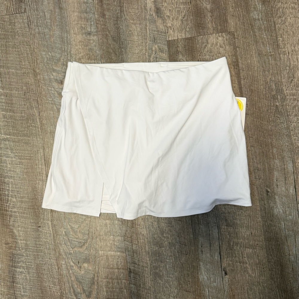 White Athletic Tennis Skort